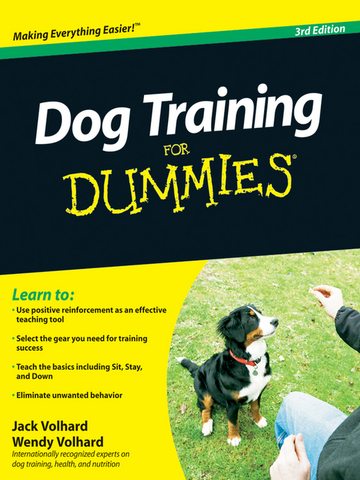 Title details for Dog Training For Dummies by Jack Volhard - Available